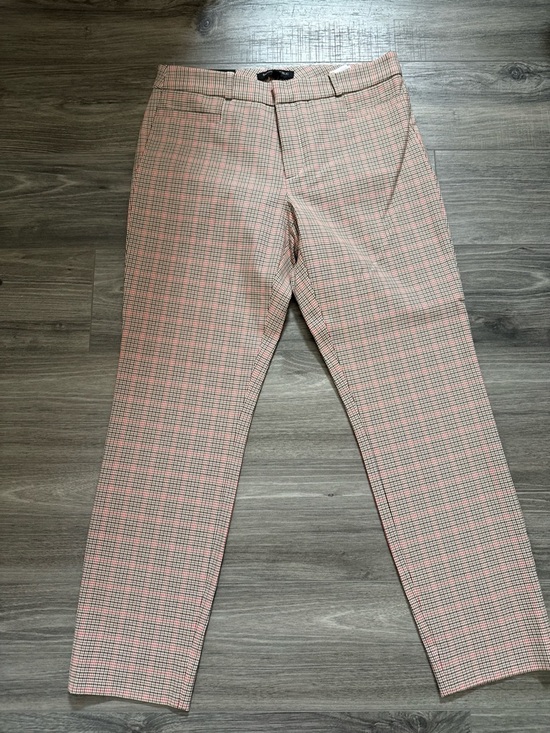 Banana Republic Pants - Banana Republic Washable Bi-Stretch Modern Sloan 6R Plaid Women's Trousers